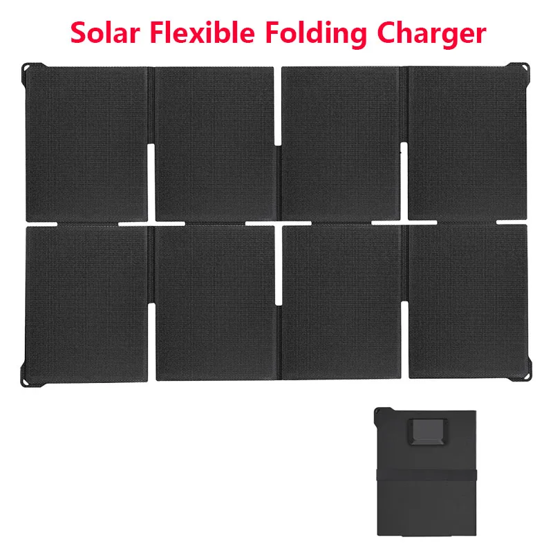 Solar Charger Panel Foldable - Pengisi Daya Surya Portabel Lipat Efisiensi