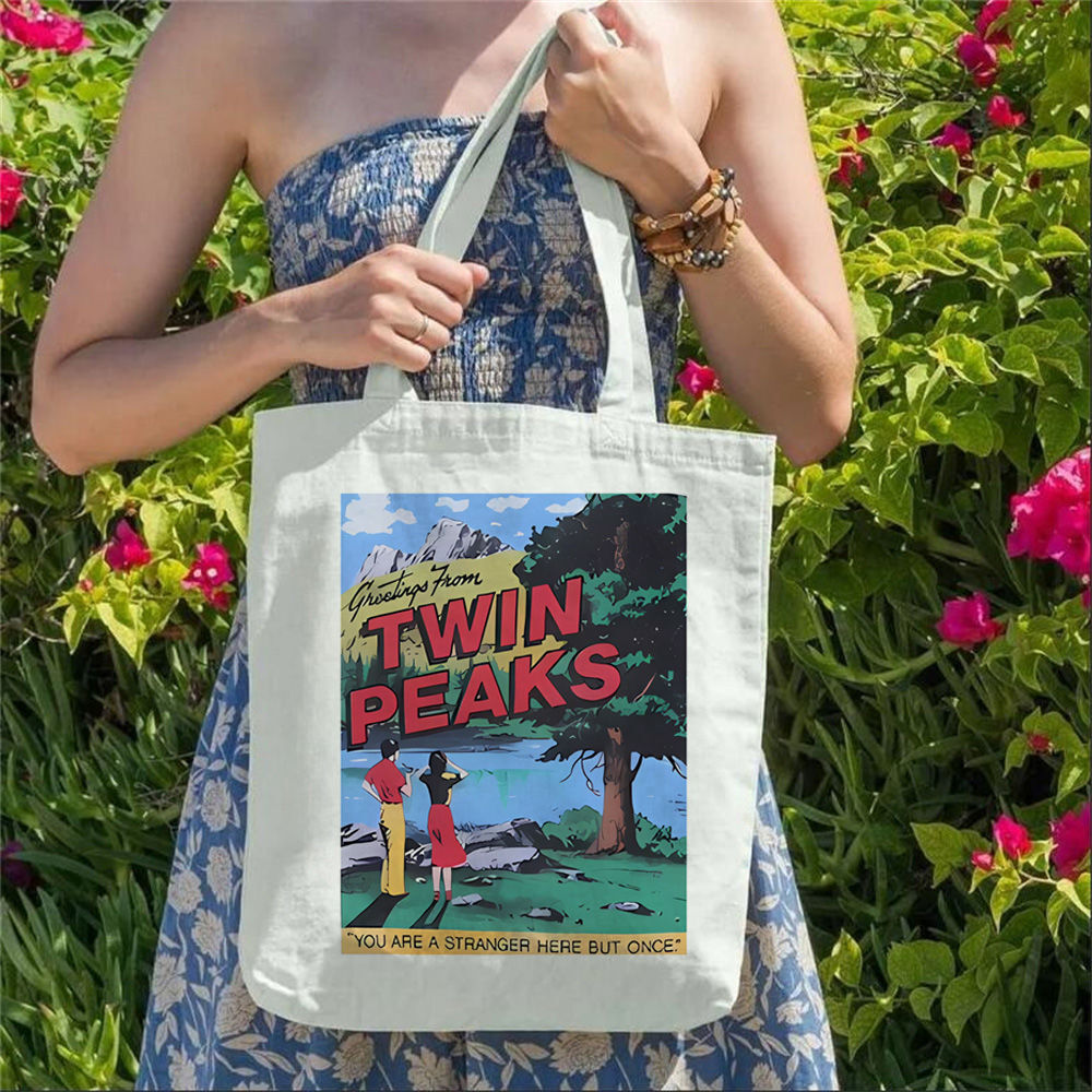 Tas Tote Kanvas Twin Peaks Cet - Sustainable Living Zero Waste ulasan dan harga