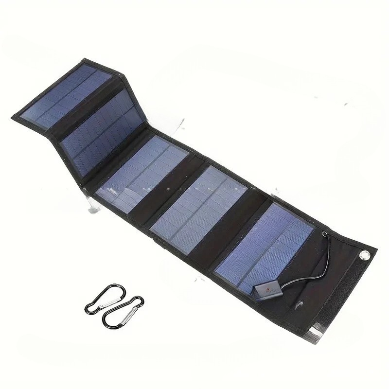 Panel surya lipat portabel 25W - Solar Charger Panel Foldable ulasan dan harga