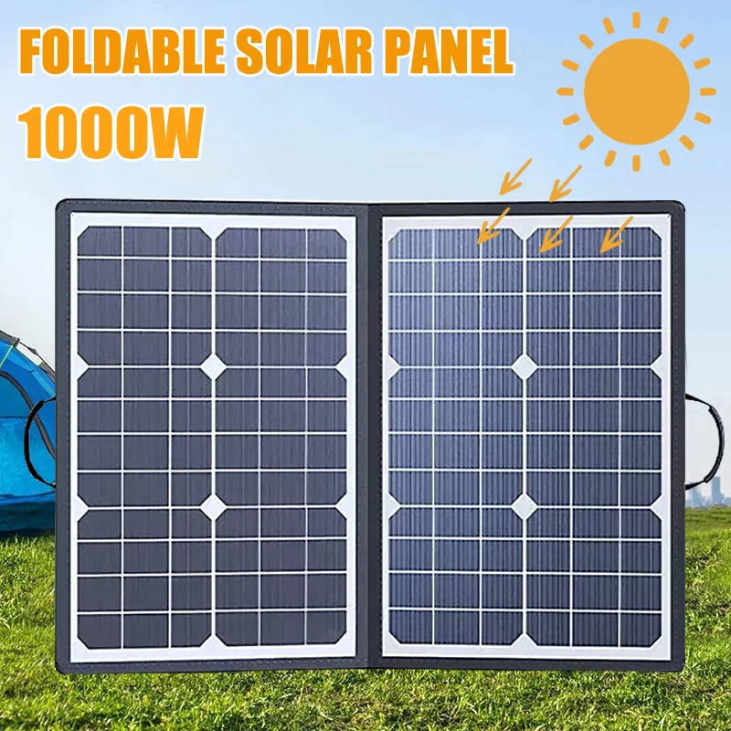 Panel Surya Lipat 1000W, Pengi - Solar Charger Panel Foldable ulasan dan harga