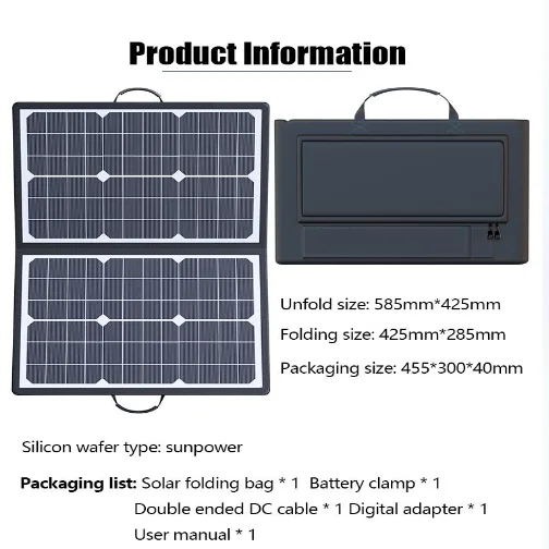 Panel Surya Lipat 1000W, Pengi - Solar Charger Panel Foldable ulasan dan harga