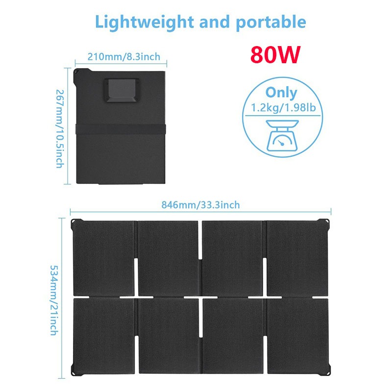 Pengisi Daya Surya Portabel Li - Solar Charger Panel Foldable ulasan dan harga