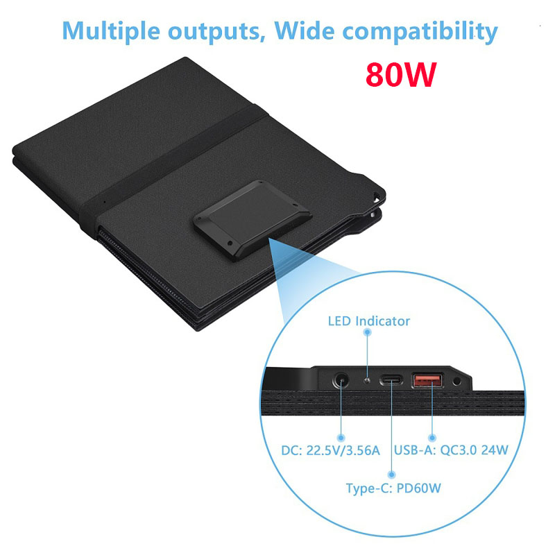 Pengisi Daya Surya Portabel Li - Solar Charger Panel Foldable ulasan dan harga