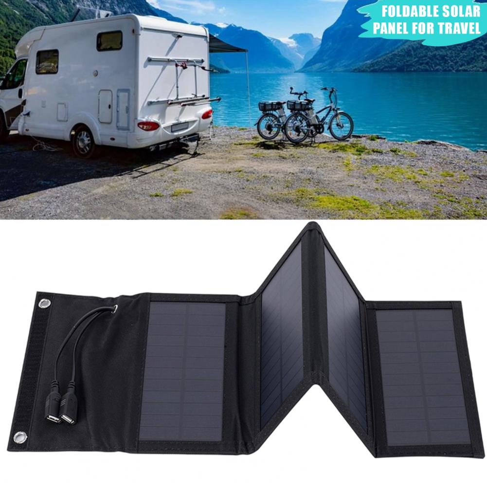 Pengisi Daya Surya Portabel Pa - Solar Charger Panel Foldable ulasan dan harga