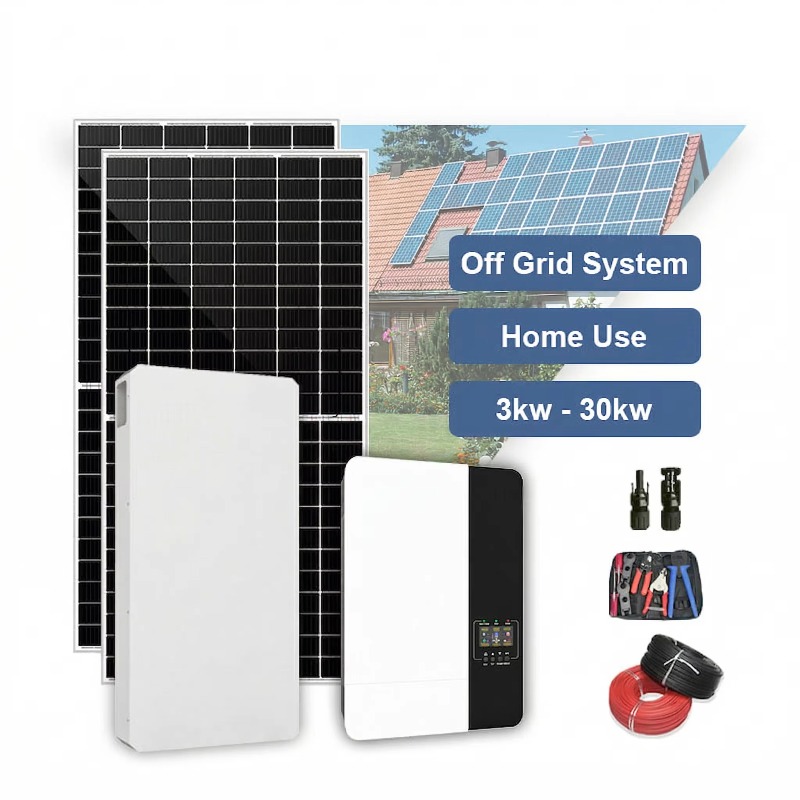 Sistem Tenaga Surya Rumah Hibr - Sustainable Living Off Grid ulasan dan harga