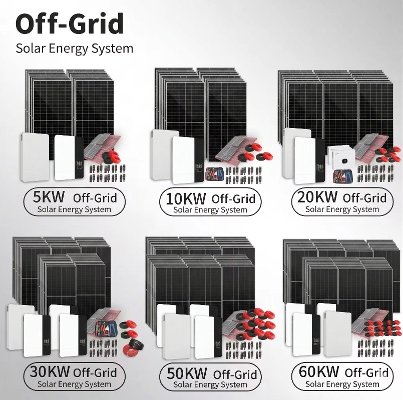 Sistem Tenaga Surya Rumah Hibr - Sustainable Living Off Grid ulasan dan harga