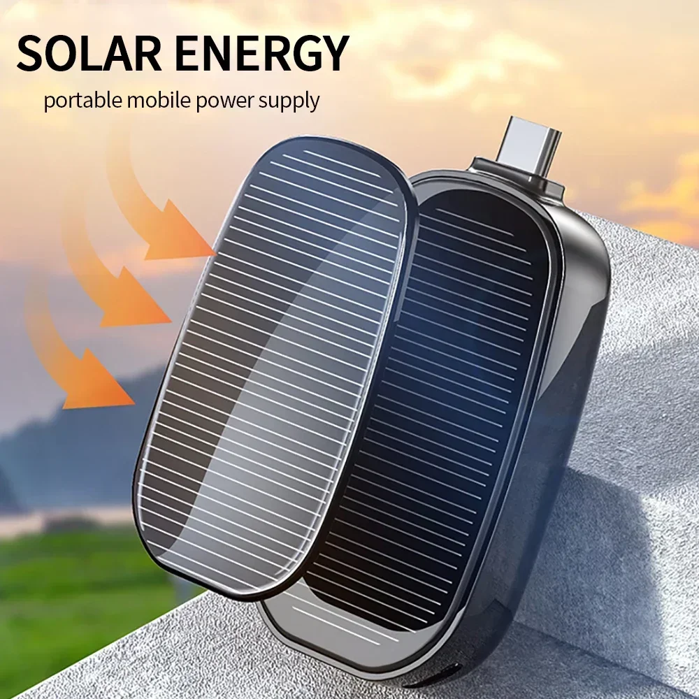 Power Bank Mini Tenaga Surya 1 - Solar Charger Panel Foldable ulasan dan harga