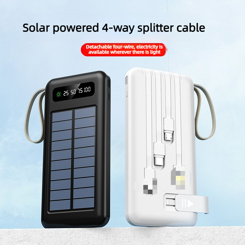 Power Bank Tenaga Surya Luar R - Solar Charger Panel Foldable ulasan dan harga